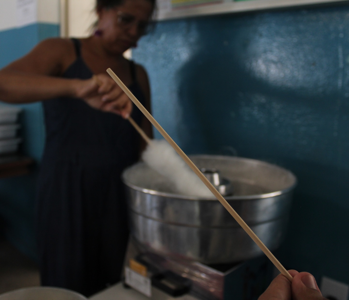 Atividade de culinária realizada na escola